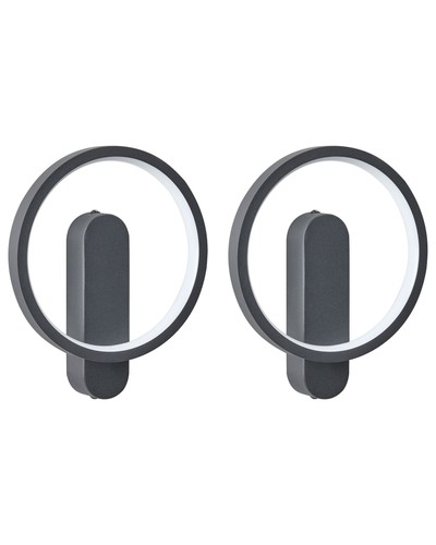 Led wandlampen 2er set - wandlampen,