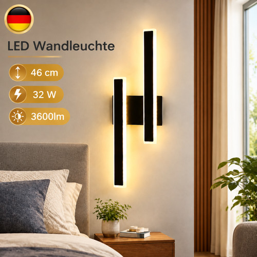 Moderne led wandleuchte - moderne,