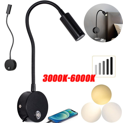 Led flexible wandleuchte - 3w,