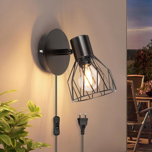 Wandlampe mit schalter - mit, und