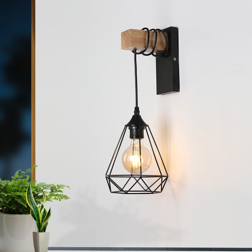 E27 wandlampe retro - retro, vintage