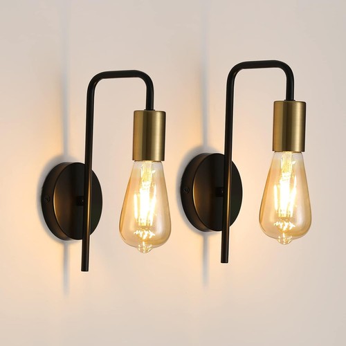 2stk industrielle wandlampe - 2stk,