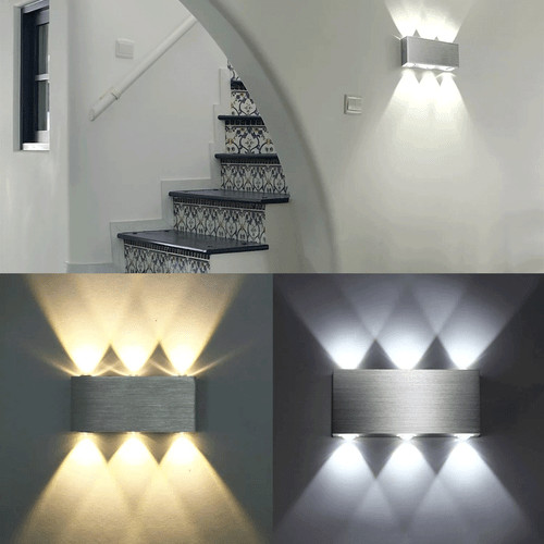 Led wandleuchte down - 6w,