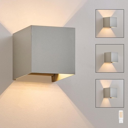 Wandlampe cube würfel led - wandlampe,