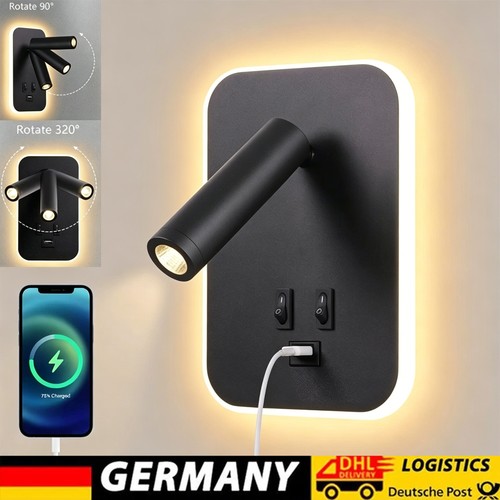 Led wandleuchte leselampe - led,