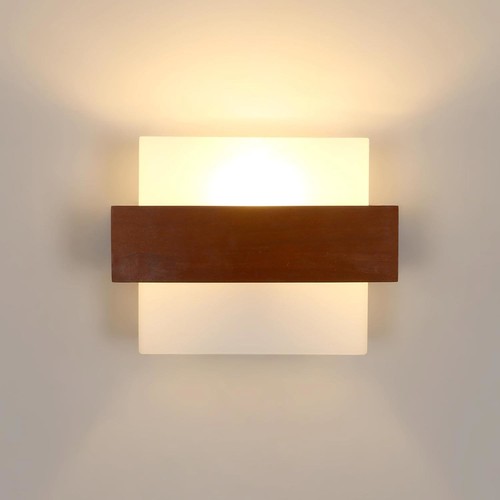 Wandleuchte holz e27 - e27, wandlampe