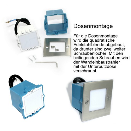 Wand einbaulampe flur - einbaulampe,