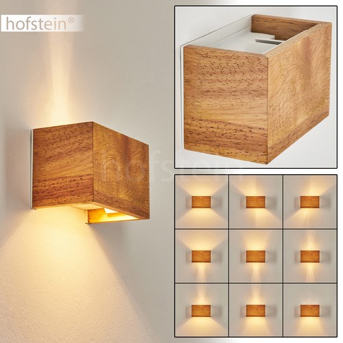 Wand leuchte holz - wand,