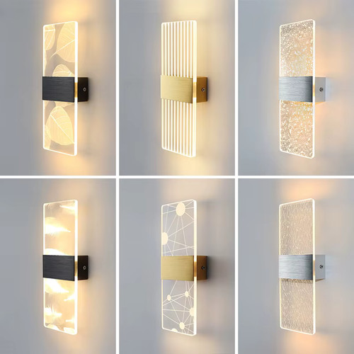 Led modern wandlampe - led,