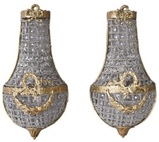 2 Wandlampen Lüster