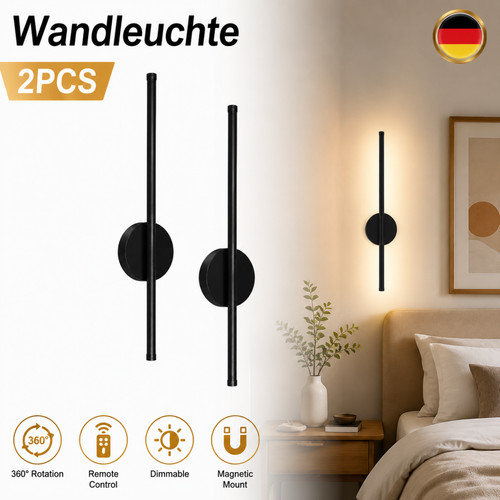 Stück led wandlampe - led,