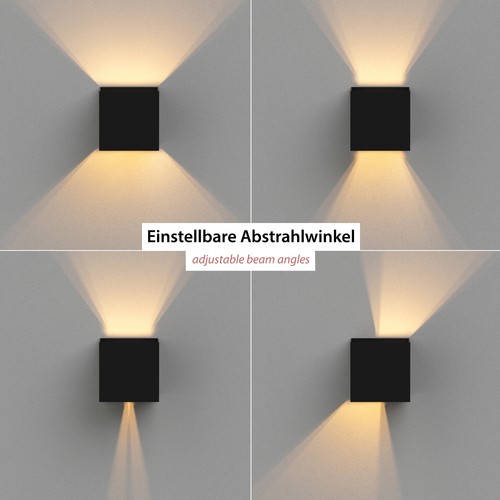 Wandleuchte cubel für - cubel,